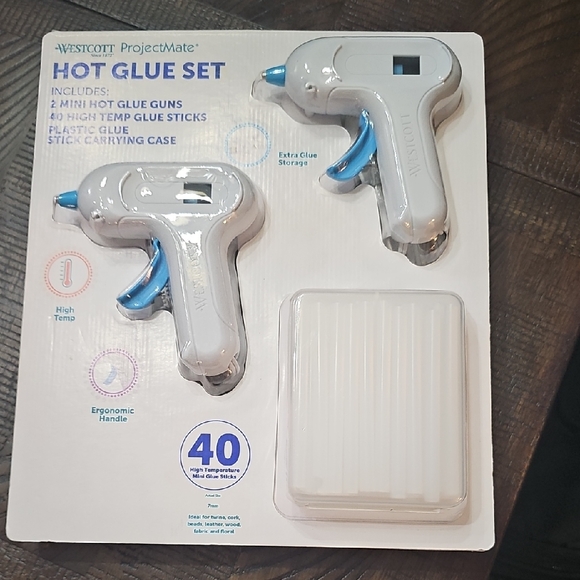ProjectMate Hot Glue Set - White and Blue - Picture 1 of 1